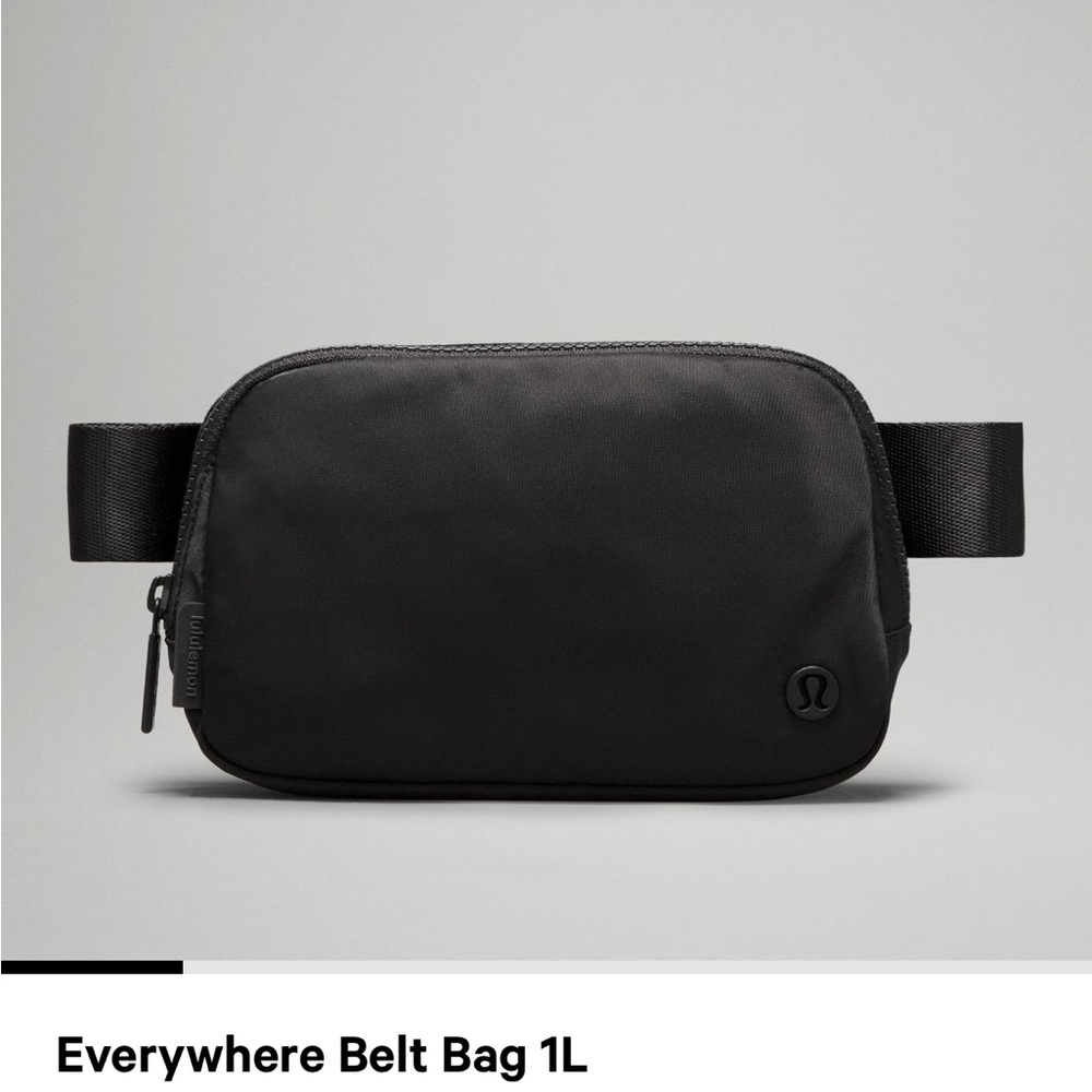 Lululemon Black Everywhere Belt Bag 1L